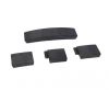 Stainless Steel Magnetic Clasp,Black Matt,MGST-275-10*3mm