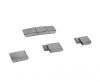 Stainless Steel Magnetic Clasp,STEEL SHINY,MGST-277-8*3mm