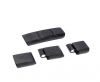 Stainless Steel Magnetic Clasp,Black Matt,MGST-279-11.5*6mm