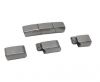 Stainless Steel Magnetic Clasp,Steel Matt,MGST-280-8*5mm