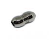 Stainless Steel Magnetic Clasp,Steel,MGST-125 4mm