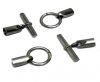 Stainless Steel Magnetic Clasp,Matt Steel,MGST-274 4mm