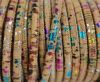 Real Cork Round - 3mm - Multicolor