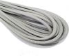 Round Stitched Nappa Leather Cord-4mm-multidot grey