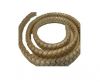 Oval Regaliz braided cords - 10mm-Metallic Sun
