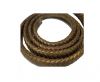 Oval Regaliz braided cords - 10mm-Metallic Tamba