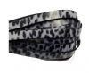 Italian Flat Leather 10mm by 2mm-Leopard Nero