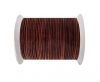 Round Leather Cord-1,5mm-Natural Red Brown