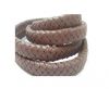 Oval Regaliz braided cords - SE Taupe