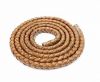 Oval Braided Leather Cord-19*5mm-SE-DB-D03-1m