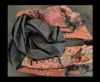 Pashmina Shawl-Style1-Black & Red