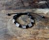 Leather Bracelets Supplies Bracelet05 - Black