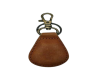 KeyChain-Plain-style1-LIGHT BROWN
