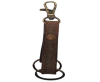 KeyChain-Plain-style1- DOUBLE -  DARK BROWN