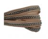 Real Nappa Leather Chain Stitched-10mm-Single-Pastel Pink