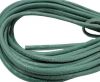 Real Round Nappa Leather cords-Lizard Prints-Menta Lizard- 4mm