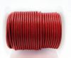 Round Leather cords  2,5mm - Red