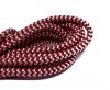Paracord 6mm - RED WHITE