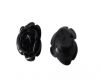 Rose Flower-14mm-Black