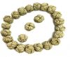 Leather Beads -12mm-Beige 