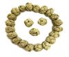 Leather Beads -8mm-Beige