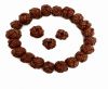 Leather Beads -8mm-Tan