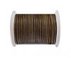 Round Leather Cord 4mm-Vintage Tan