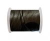 Round Leather Cord -5mm - SE R 03 Dark Brown