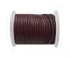 Round Leather Cord SE/R/12-Red Wine - 3mm