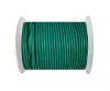 Round leather cord 2mm-GREEN