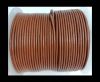 Round Leather Cord-1,5mm-plain-BURNT SIENNA