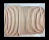 Round Leather Cord-1,5mm-plain-PEACH