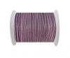 Round Leather Cord -1mm - PASTEL PURPLE