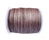 Round Leather Cord-1,5mm- METALLIC PURPLE M013