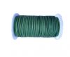 Round Leather Cord -1mm - SE R 22 Green