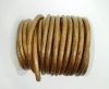 Round Leather Cord - SE.M.Bronze-5mm