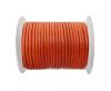 Round Leather Cord - SE.Orange - 4mm