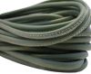 Round stitched nappa leather cord Light Mint-2,5mm