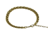 Round Wire Twisted Chain – Gold