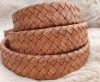 Oval Braided Leather Cord-18.5*5.2mm-se-pb-04