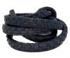 Oval Braided Carpet Style 11.3x6.3mm - SE New Jeans Blue 02