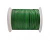 Round Leather Cord SE/R/Apple Green - 1,5mm