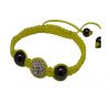 Shamballa Bracelet SB-Crystal-Flour Yellow-Style-4