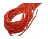 Silk Cords - 2mm - Round -CORAL RED