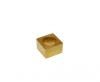 Stainless steel part for leather SSP-306 -6mm Gold