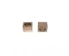 Stainless steel part for leather SSP-306 -6mm Rose Gold