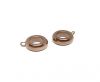 Stainless steel part for leather SSP-SSP-345 -7mm Rose Gold