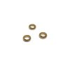 Stainless steel part for round leather SSP-69-4mm Gold
