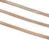 Stainless Steel Chains,Rose Gold,Item 6-4mm