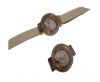 Stainless steel part for leather SSP-609 rose gold-10*3mm